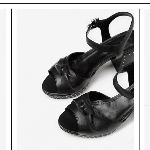 THE KOOPLES Stud Details Leather Sandals size EU 38 - Picture 4 of 16